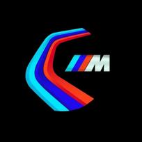 For BMW M X1 X3 4Pcs Led Car Door Light Welcome Projector Logo Ghost Shadow Lamp For BMW E60 E61 E90 E91 E92 E93 F10 F11 GT Z4 X1 X3 Accessories vby40 4pcs blue