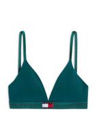 Tommy Hilfiger Underwear Liemenėlė 'SHINE' tamsiai mėlyna / tamsiai žalia / raudona / balta