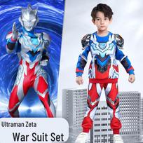 Zetton Ultraman Berniukų Orb Gyvo Veiksmo Striukės Rinkinys - Pavasario/Rudens Kolekcija Size 110 (30-38 jin) Official blue