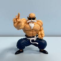 10cm Anime Dragon Ball figūrėlė GK Raumenų Meistras Roshi Goku Kame Sennin Figūrėlė PVC Veiksmo Figūrėlės Modelis Vaikų Lėlės Dovana Žaislai brown