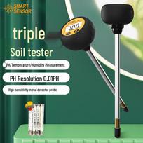3-in-1 Soil pH, Moisture & Temperature Meter (CN version)