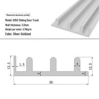 5050 Aluminum Profile Sliding Door Track