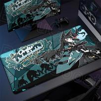Zenless Zone Zero XXL pelės kilimėlis Didelis stalo klaviatūros kilimėlis PC kompiuterio žaidėjo guminiai žaidimų priedai Kawaii Hoshimi Miyabi pelės kilimėlis SBD300x800x2mm gray