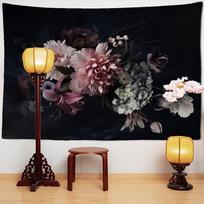 Psychedelic Flower Tapestry Wall Hanging Magic Bohemia Style Hippie TAPIZ Mandala Dormitory Room Home Decor 200x150cm