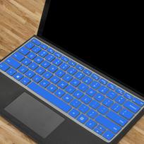 Silikoninė klaviatūros apsauginė plėvelė Microsoft Surface Pro 4/5/6/X nešiojamiems kompiuteriams, klaviatūros dangtelis Surface Pro 7 Surface Pro 4-7 X blue