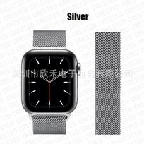 Milanese Stainless Steel Band for Apple iWatch S11 (38/42/40/44mm) 38/40mm sidabras
