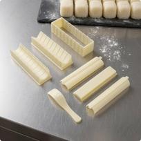 7 Pieces 7-Piece Sushi Mold Kit Measurement Markings Food Prep Tool gray