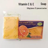 Thailand VC&VE Original Herbal Soap - Goat Milk, Carrot, Papaya, 160g beige