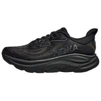 Hoka One One Clifton 10 Comfortable Durable Slip Resistant Wear Resistant Low Top Casual Running Shoes Men sneaker Black 1162051-BBLC 44 black