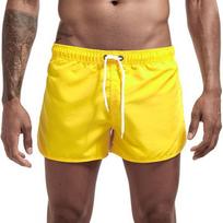Mens Quick-Dry Beach Shorts Boardshorts Surfing Swimming Casual Wear Large geltona