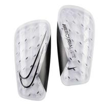 Nike Soccer Shin Guards Resin, Elastane Sports Competition Training Unisex White DN3611-100 M