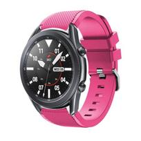 Silikoninis laikrodžio dirželis, skirtas Xiaomi Huami Amazfit GTR 2e GTR 4 3 Pro GTR2e apyrankė, skirta Amazfit GTR 2e GTR3 laikrodžių apyrankių priedams 22mm ryškiai rožinė