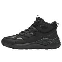 Anta patogūs pliušiniai neslystantys šilti aukštakulniai laisvalaikio batai moteriški sportbačiai juodi 922448910-1 35.5 black