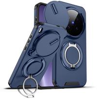 Skirta Vivo X300 Pro dėklas Vivo X300 dangtelis Vivo X300 Pro magnetinis žiedas šarvuotas slankiojantis kameros objektyvo dangtelis Magsafe belaidžio įkrovimo dangtelis vivo X300 Pro
