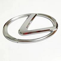Front Grille Car Logo Rear Trunk Standard Steering Wheel Sticker for Lexus ES350 ES240 IS250 IS300 ES260 GS300 IS250 RC LS500 NU6 13cm