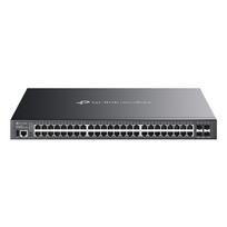 TP-LINK  Omada SG5452XMPP network switch Managed L3 Gigabit Ethernet (10/100/1000) Power over Ethernet (PoE) Black | 539568 | 8885020626483