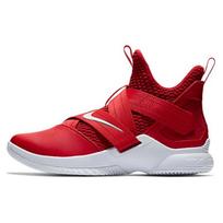 Nike LeBron Soldier 12 TB University Red Men Sneakers White-Metallic-Silver AT3872-603 45 red