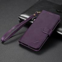 EUCAGR Luxury PU Leather Flip Wallet Phone Case For Oneplus 15 15T With RFID Blocking Wallet Cover For Oneplus15T Oneplus 15T violetinė