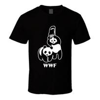 WWF Panda su telefonu Marškinėliai XXXXL gray