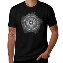 Luther Rose Christian Luther Seal Tshirt T Shirts For Man Graphic Funny T Shirts For Man Graphic Vintage Tshirt M black