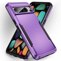 Neslystantis telefono dėklas, skirtas Google Pixel 8 Pro 7 7A Pixel7 Pixel8 Pixel6 Pixel 6 Pro 6A Pixel6a Pixel7a Apsauga nuo kritimo Armor Capa for Pixel 8 Pro violetinė
