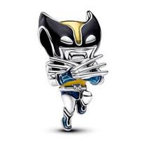 925 Sidabro Kameros Šalmas Deadpool Žmogus-voras Pakabukas Tinka Originaliam Apyrankės Pasidaryk pats Išskirtiniai Papuošalai gray