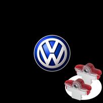 Volkswagen VW Beetle Golf 2002-2008 Bora Lavida Touran Caddy HD Pasitikimo žibintas Automobilio Durų Projektorius LED Dekoracija Sveikinimo Šviesa vngk10 32S blue