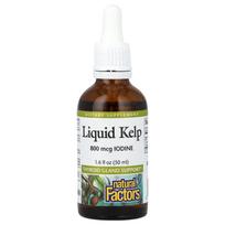 Natural Factors Liquid Kelp 800mcg 50ml (1.6 fl oz) 50ml - 1 ea