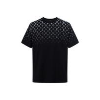 LOUIS VUITTON FW23 Marškinėliai Vyriški Juodi 1AFBB4 S0-No Original Gift Bag Or Gift Box juoda