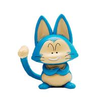 Dragon Ball Cute Anime Figures Son Goku Chichi Bulma Krillin Oolong Puar PVC Collection Model Desktop Decoration Toys Gifts beige