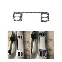 Automobilio interjero anglies pluošto šoninės oro angos radijo valdymo laukimo lipdukai dekoratyviniai Porsche Boxter 996 1998-2004 m. priedams Type 10 gray