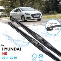 skirtas Hyundai i40 2011~ Automobilio valytuvu šluotele priekinio priekinio stiklo valytuvai Automobilio priedai 2012 2013 2014 2015 2016 2017 m. Style B gray