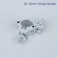1Pcs Aluminum Alloy Stage Lights Truss Clamp Clip Bracket Quick Release DJ Light Clamps Silver 18-21mm 38-52mm Lamp Hanger Hooks gray