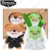 Originalūs Fuggler Baisūs Dantų Monstrai Pliušiniai Žaislai Fuggler Mergaitės Galingosios Priežiūros Lokiai Meilė Fuggs Fuggstar Pliušinės Lėlės Dovana Vaikui