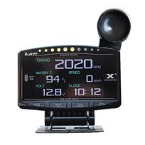 Lufi X1 OBD2 Skaitmeninis Matuoklis Turbo Slėgis Alyvos Slėgis Vandens Temperatūra Automobiliui Oro SŪK Sūkių Kuro Greitis Išmetamųjų Dujų Temperatūra Alyvos Matuoklis Anglų x1 gauge with light