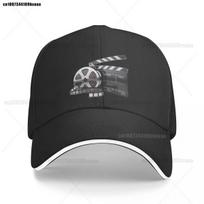 Director Film Movie Cinema Baseball Cap Snapback Cap Beach Bag Hats for Men Womens Adjustable gray