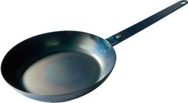 Fujita Metalinė keptuvė Geležinė 20cm Integruota rankena Suderinama su kaitlentėmis Pagaminta Japonijoje Lauko stovyklavimui 111919 Juoda black