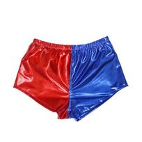 Savižudžių būrio Harley Quinn Cosplay apranga suaugusiems ir vaikams, pagaminta iš poliesterio, kostiumų vakarėliams Shorts,130 blue