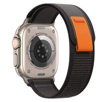 „Trail Loop“ dirželis, skirtas „Apple Watch Ultra 3“, 2 juostų (49 mm, 46 mm, 44 mm, 40 mm, 45 mm, 41 mm, 42 mm), „iWatch Series 11 10 SE 2028“ 44 45 46 49 mm juoda