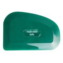 Multifunctional Soft Rubber Plastering & Putty Scraper blue