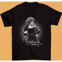 Sandy Grease Movie Olivia Newton John Autographed T-Shirt L black
