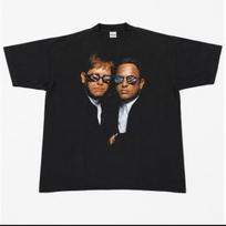 1994 Elton John Billy Joel Face‑to‑Face Tour Vintage T‑Shirt L brown