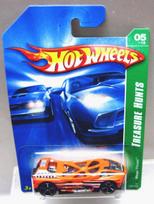 Mattel Hot Wheels 05 of 12 Treasure Hunt MEGA THRUST #K7616 (TH-3) white