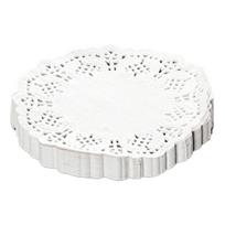 150 PCS White Lace Paper Doilies Food Grade Wood Pulp Baking Liners  Party Wedding Decoration white