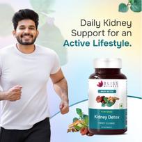 Bliss Welness Kidney Detox | Punarnava Patharchatta Gokhru Ganoderma Varun Extracts | Kidney Support Ayurvedic Health Supplement - 60 Veg Tablets