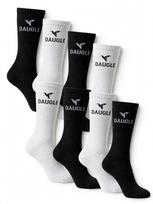 DAUGLE Sportinės kojinės 'Daugle Sport Socks 2-Pack (Black, White)⁠' juoda / balta