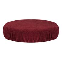 Frotinis užvalkalas kosmetologinei taburetei 30–35 cm, bordo spalvos