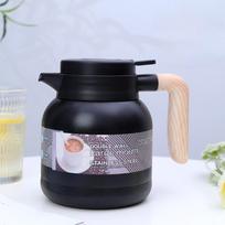 Insulation Pot Braised Teapot Large Capacity Coffee Pot Office Household 304 Stainless Steel Vacuum Braised White Tea Kettle 1000ML juoda