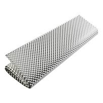 Embossed -Aluminum Heat Shield 300mm X 500mm Turbo Manifold -Exhausts Electrical Quick Installation And Easy To Use gray