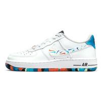 Nike Air Force 1 LV8 GS Swoosh Pack Vaikams Sportbačiai Balti Imperialinio Mėlynumo Juodi DM7597-100 40 white